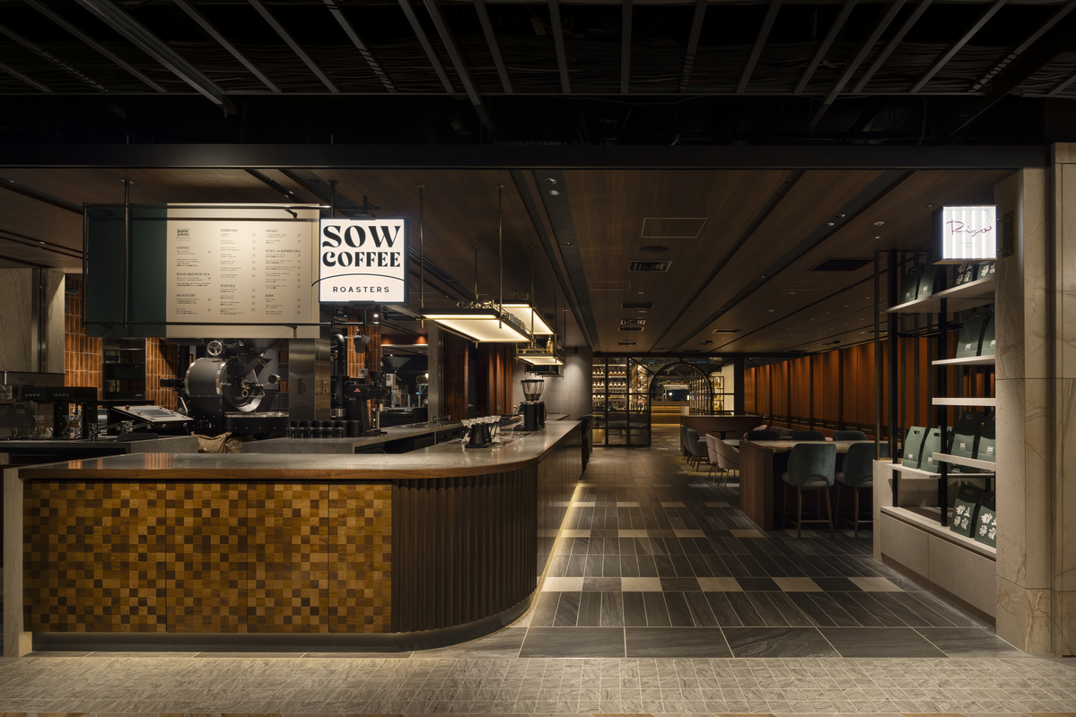 HUGEが運営するレストランの様子